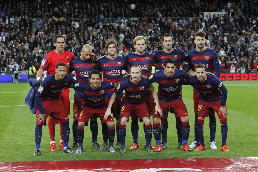 Football teams shirt and kits fan: FC Barcelona 2015 FIFA Club